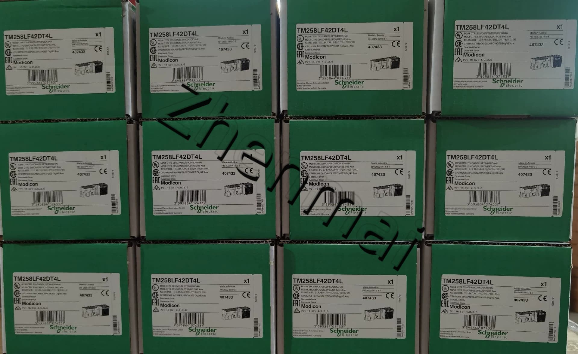 100% úplne nový, originálny a originálny Schneider TM258LF42DT4L Frekvenčné meniče, ističe, stýkače, ochranné zariadenia