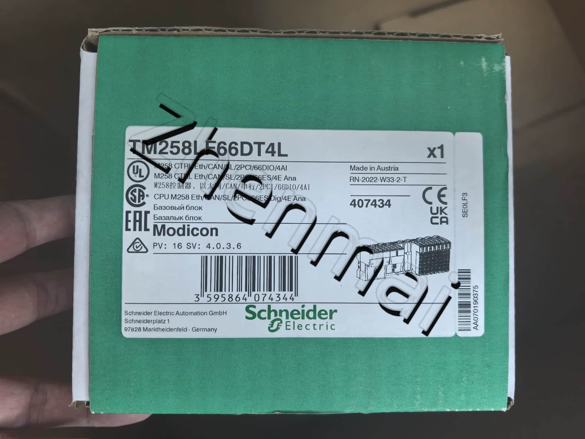 100% úplne nový, originálny a originálny Schneider TM258LF66DT4L Frekvenčné meniče, ističe, stýkače, ochranné zariadenia