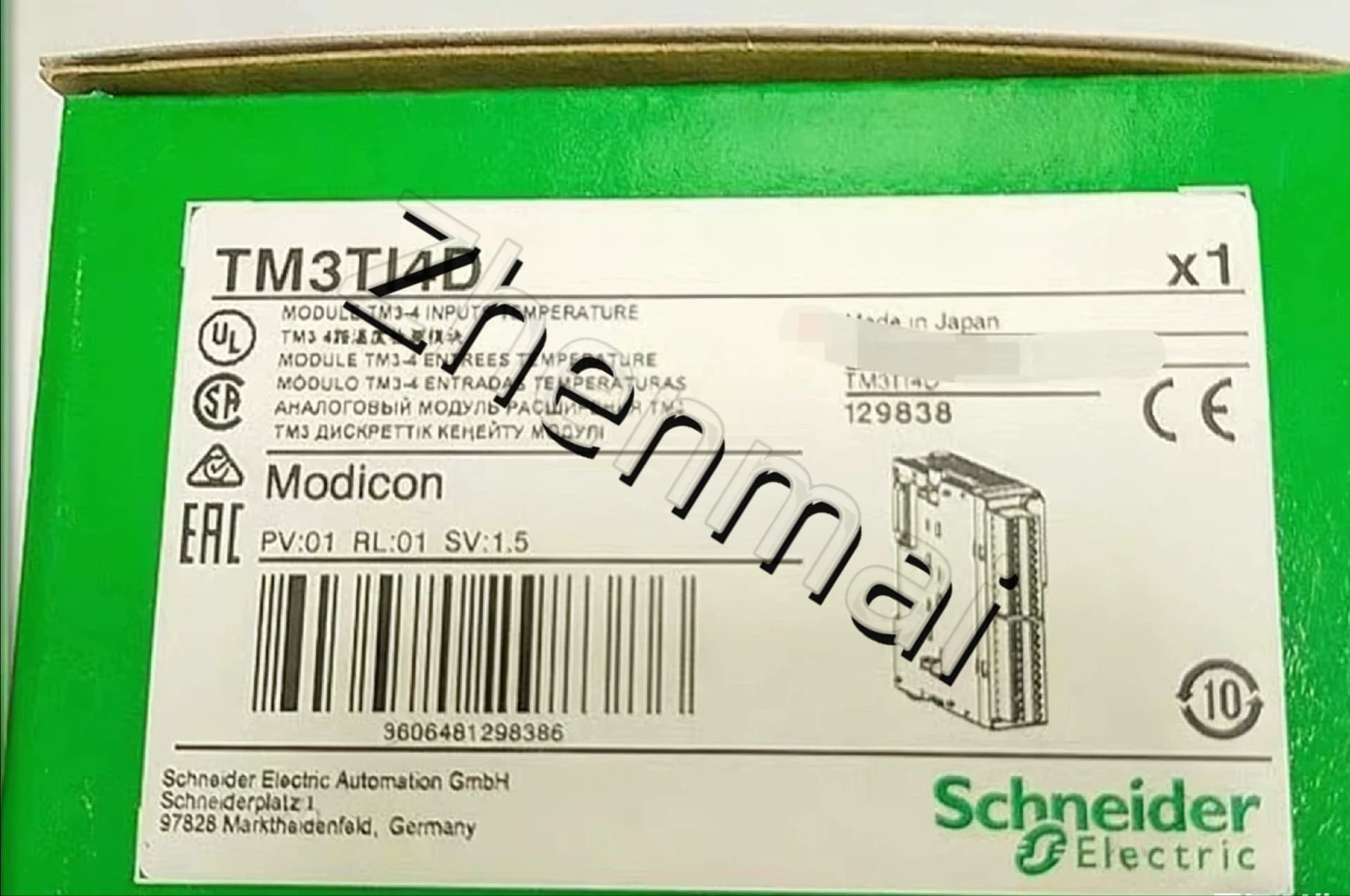 100% úplne nový, originálny a originálny Schneider TM3TI4D Frekvenčné meniče, ističe, stýkače, ochranné zariadenia
