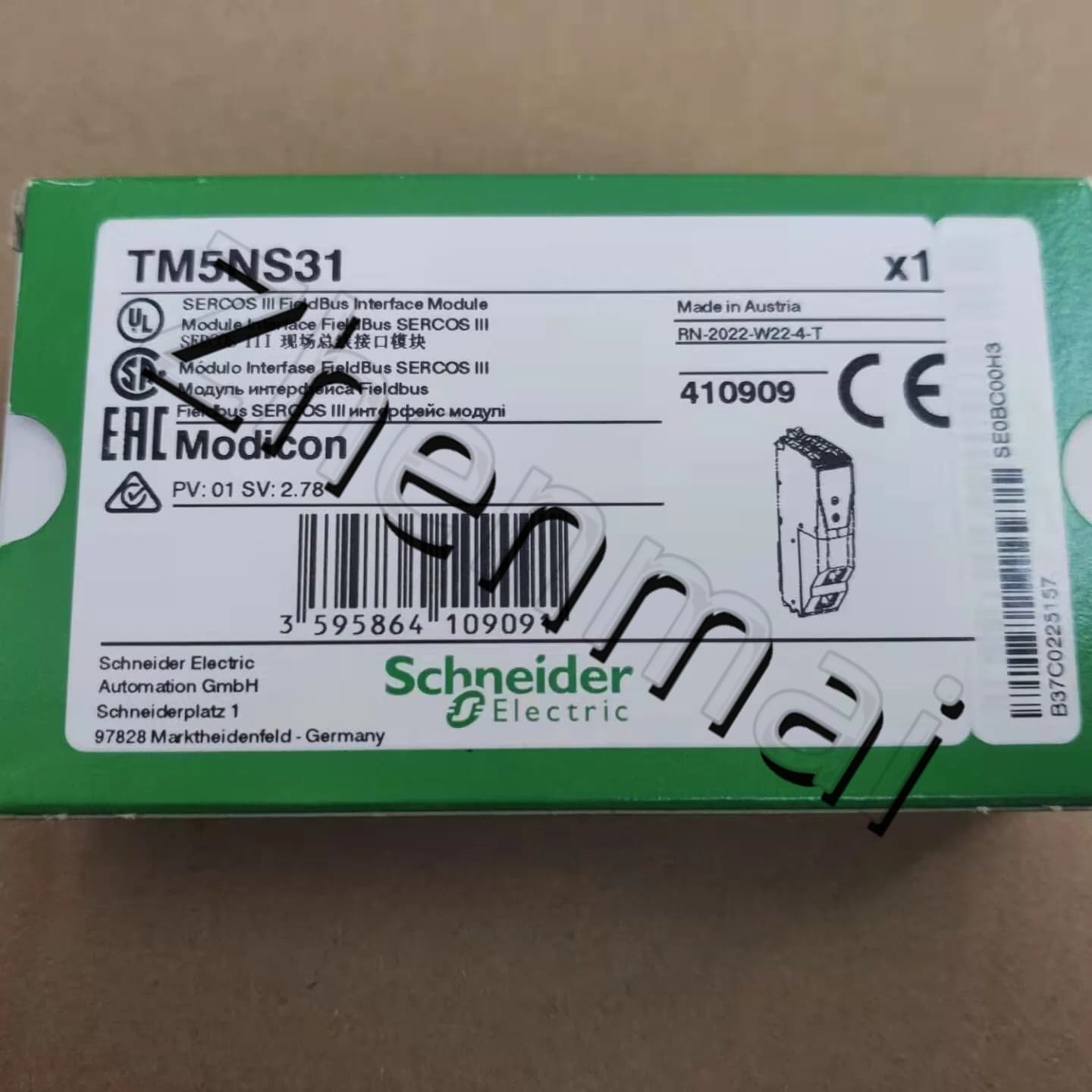 100% úplne nový, originálny a originálny Schneider TM5NS31 Frekvenčné meniče, ističe, stýkače, ochranné zariadenia
