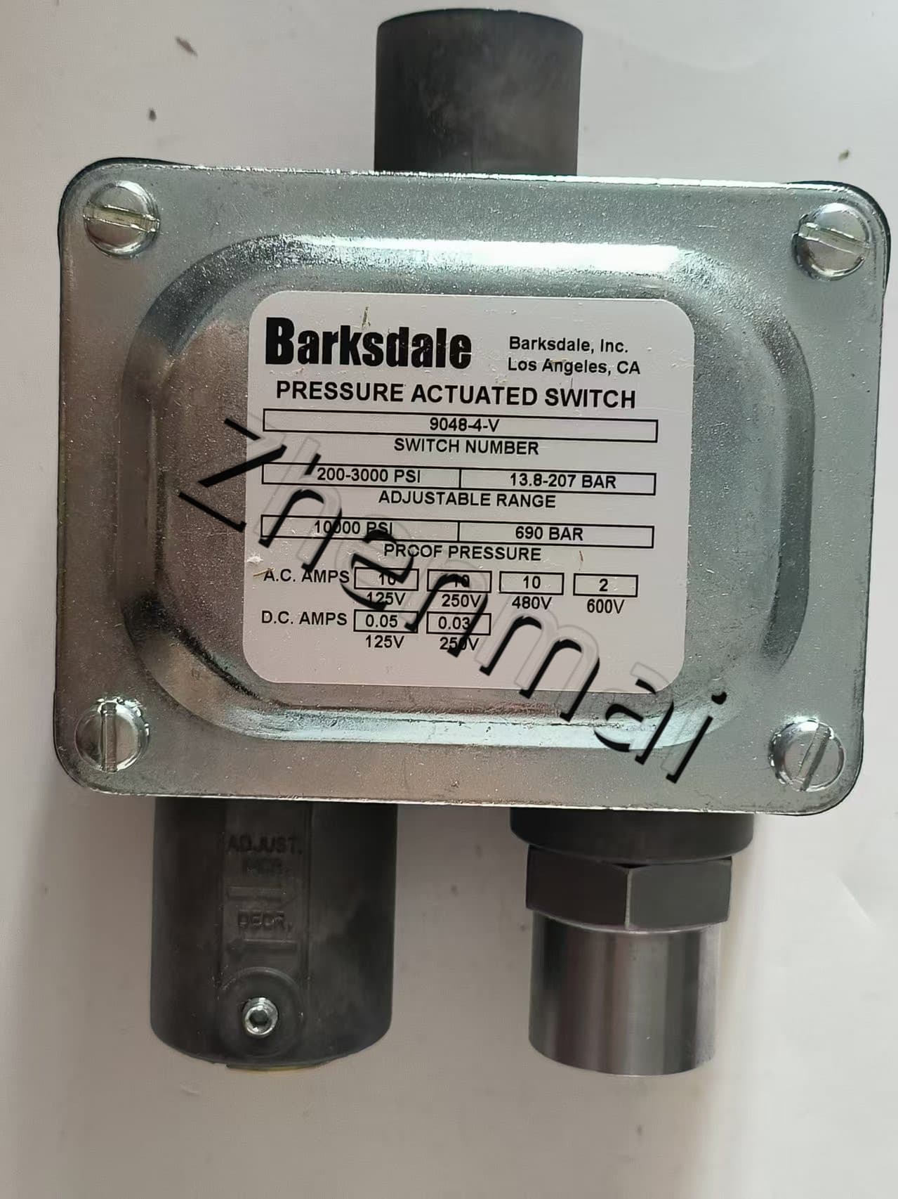 Úplne nový originálny Barksdale 9048-4-V Tlakový senzor Hladinový spínač Prietokový spínač Tlakový spínač Rýchla dodávka