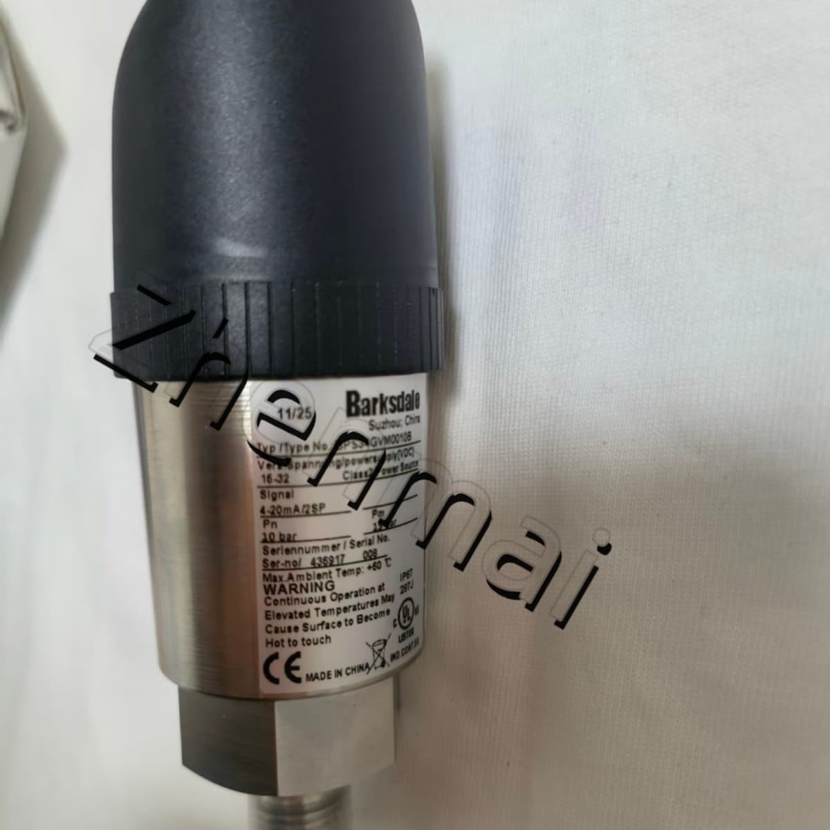 Úplne nový originálny Barksdale BPS34GVM0010B Tlakový senzor Hladinový spínač Prietokový spínač Tlakový spínač Rýchla dodávka