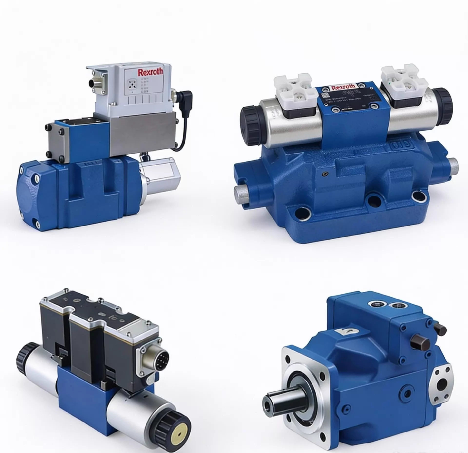 Úplne nový originálny servopohon Bosch Rexroth 4WS2EM10-5275B11ET315K31EV Rýchla dodávka