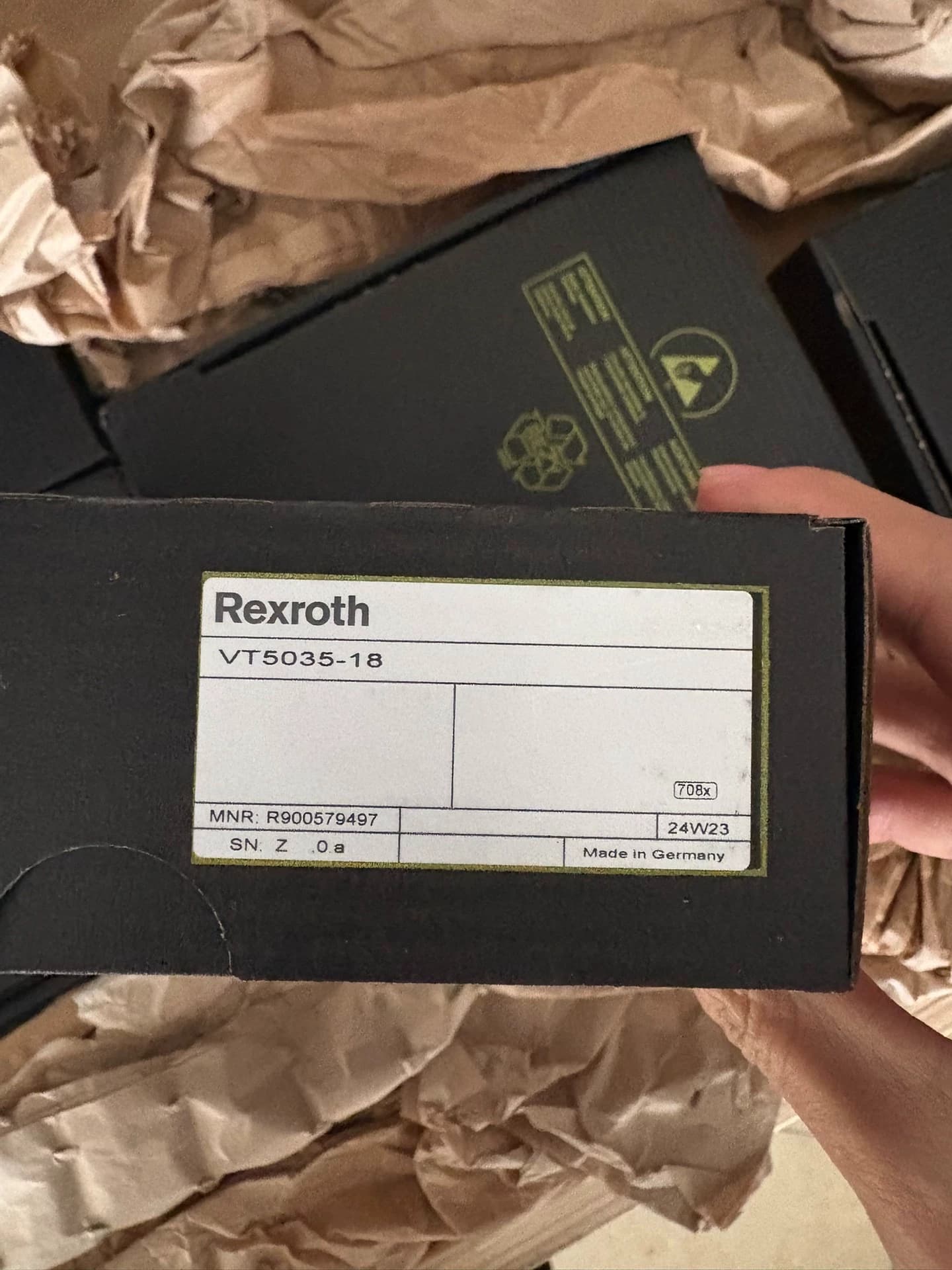 Úplne nový originálny servozosilňovač Bosch Rexroth, doska zosilňovača VT5035-18 Servo Motor Rýchla dodávka