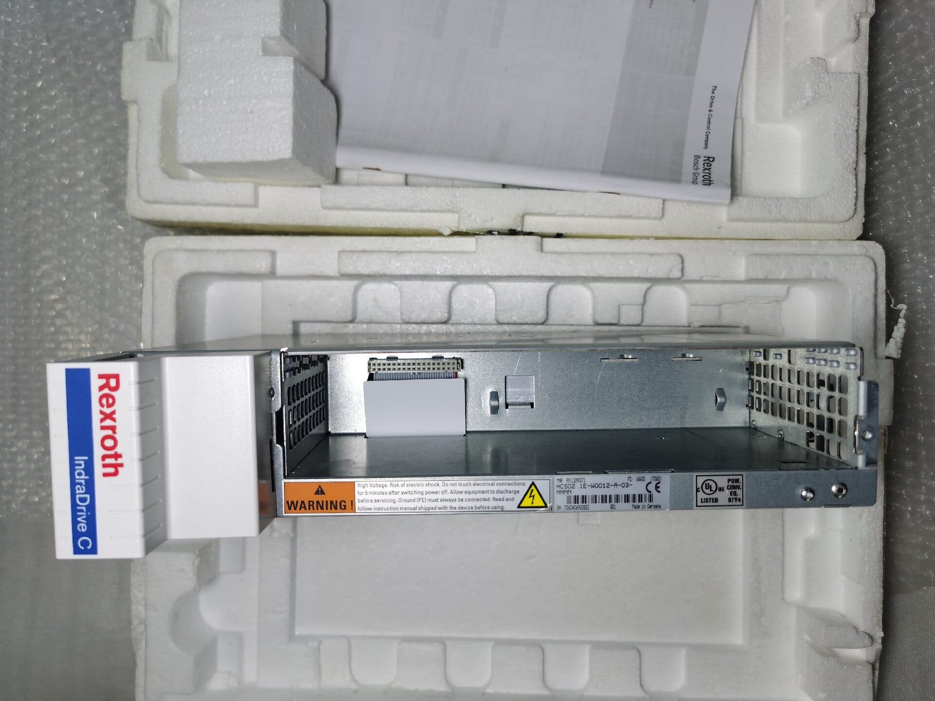 Úplne nový originálny servopohon Bosch Rexroth HCS02.1E-W0012-A-03-NNNN R911298371 servomotor Rýchla dodávka