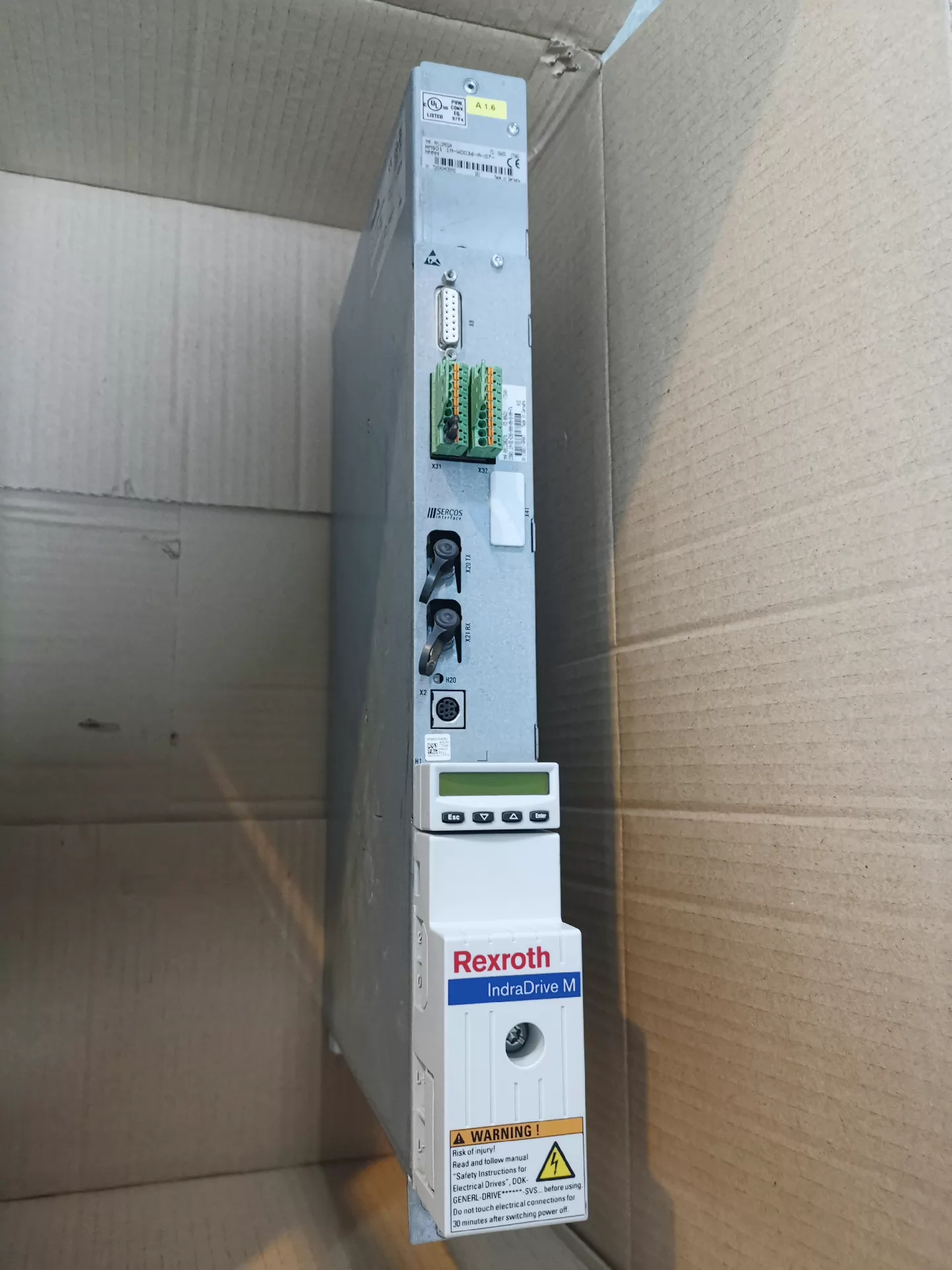 Úplne nový originálny servopohon Bosch Rexroth HMS01.1N-W0036-A-07-NNNN Rýchla dodávka