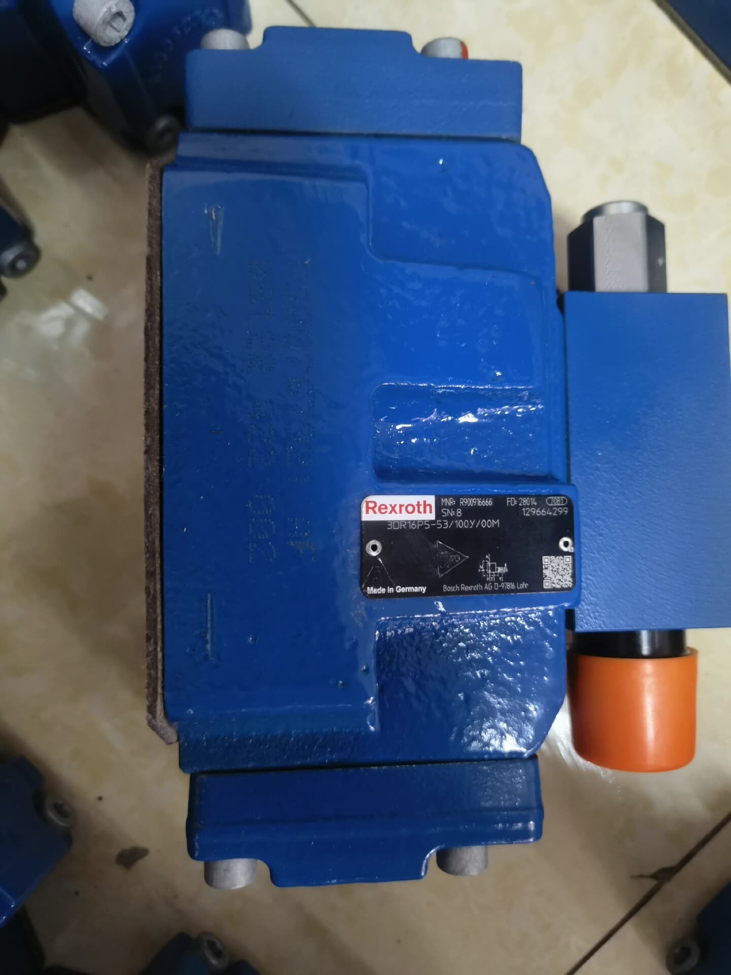 Úplne nový originálny servopohon Bosch Rexroth Tlakový redukčný ventil 3DR16P5-5X/200Y/00M servomotor Rýchla dodávka